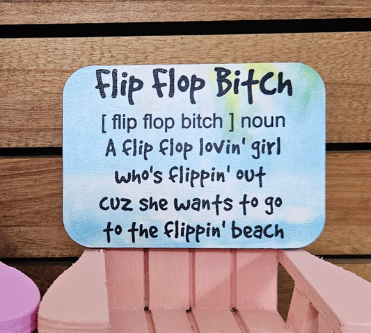 Funny Wood Magnets- Hand Painted