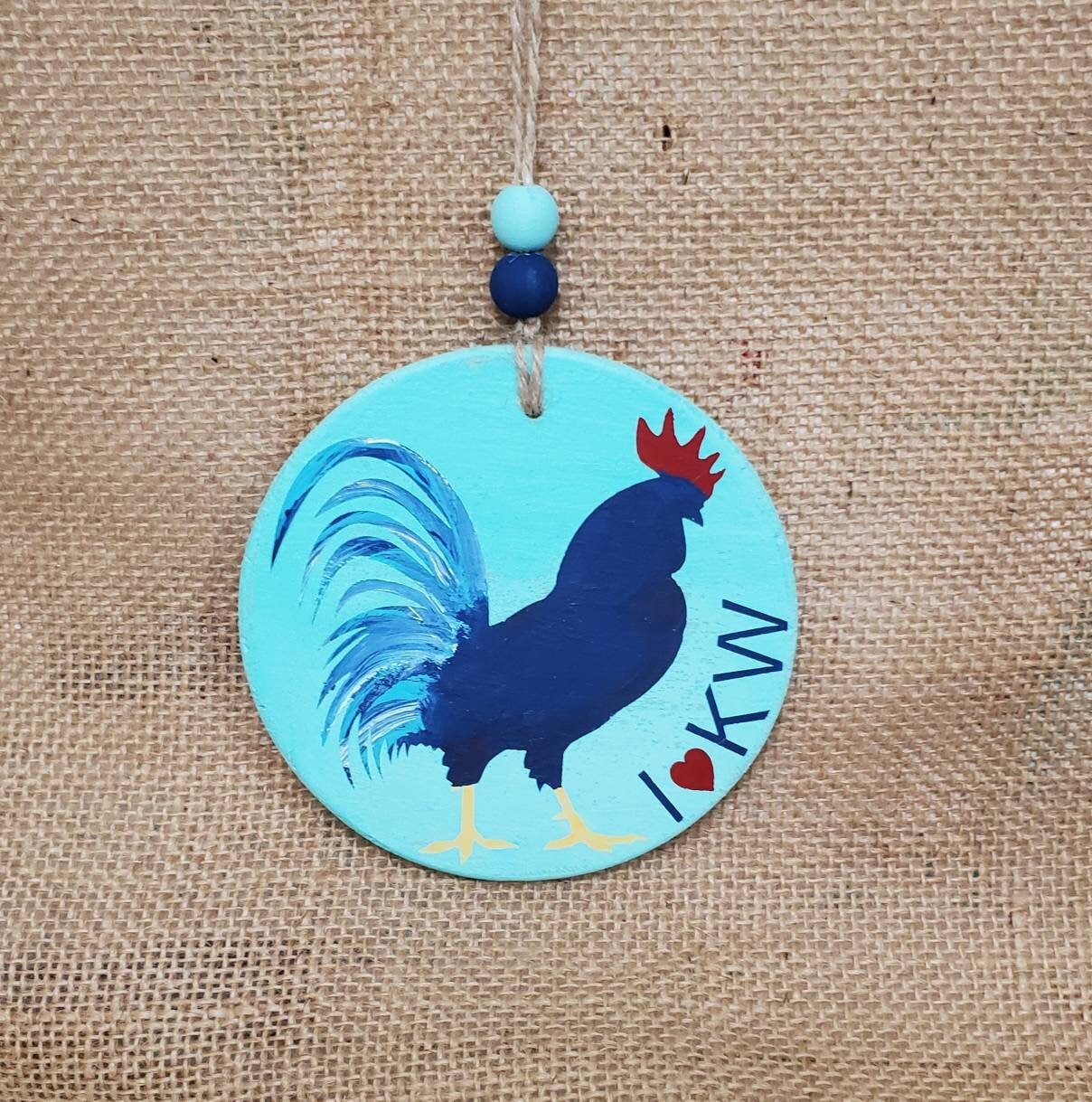 Key West Ornament | Rooster
